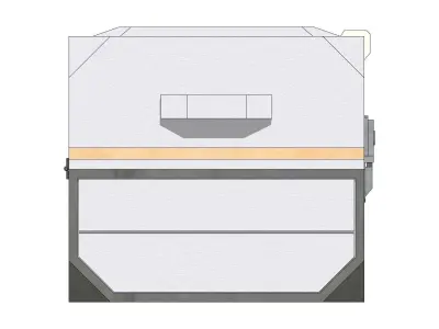 Sci-fi Chest Medium 002 Free 3D model