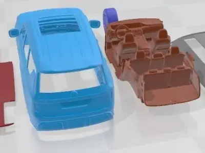 Nissan Patrol 2025 Printable Car 3D print model