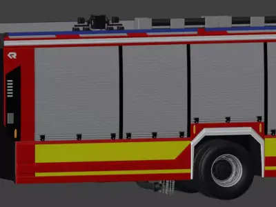 Rosenbauer AT2020 TLF 3D model