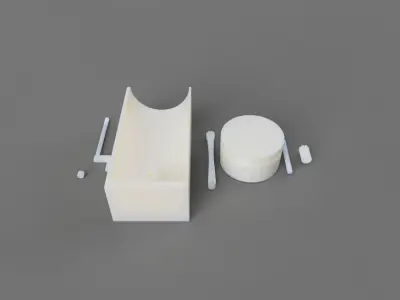 car cylinder  3D model