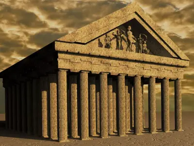 Ancient Structure 3D model