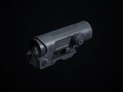 Elcan Spectre OS4x PBR Low-poly 3D model