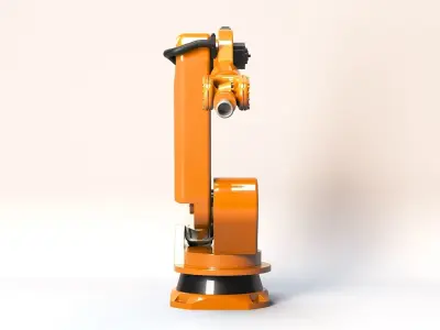 ABB Industrial Robot Low-poly 3D model