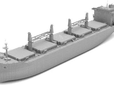 collection bulk carrier  3D model