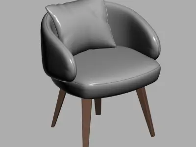 chair 124 3D model