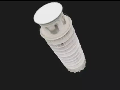 Leaning Tower of Pisa 3D Model 3D model