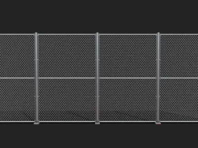 fence Wire 3D model