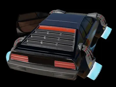 Cyberpunk Car 3D model