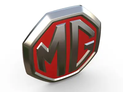 mg logo 3D model