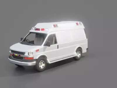 Chevrolet Express Ambulance 3D model
