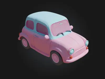 Bubble Cruiser  A Whimsical Ride Through the Skies 3D model