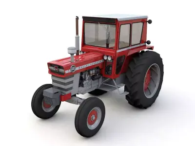 Massey Ferguson 1130 Cabine type1 Tractor 3D model