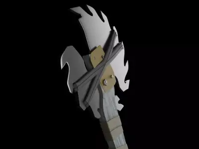 BUZZCUT black ops 3 melee weapon 3D model
