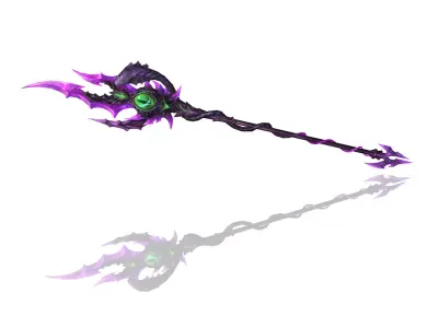 Succubus Spear Low-poly 3D model