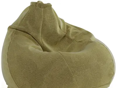 Pouf Beanbag Chair 3D model