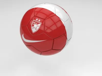 Ball Football Free 3D model
