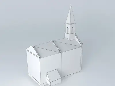 Church of Saint Martin Free 3D model