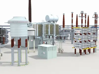 Electrical Power Equipment 2 3D model