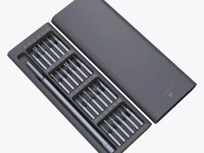 Screwdriver Precision Bit Set M1 3D model