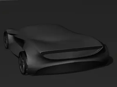 Concept Autumobile Free 3D model