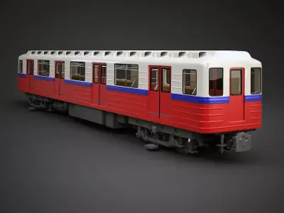 Metro Roller Wagon 3D model