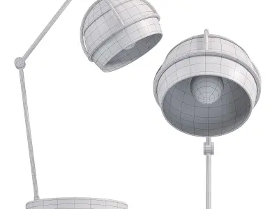 Black Widow Table Lamp  3D model