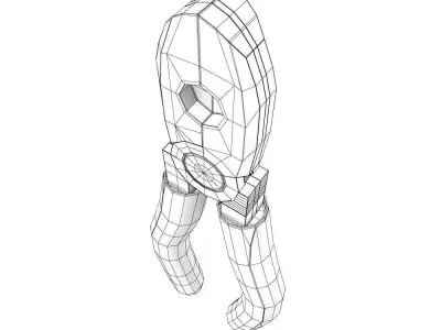 Plier 3d model four pliers 3D model