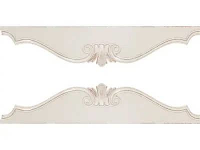 Classic carved 153 3D model