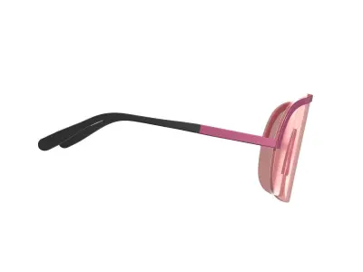 Pink Boeing Sunglasses 3D model