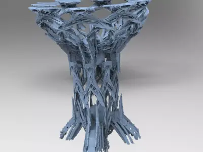Imperial City Weaved tower 8 3D model