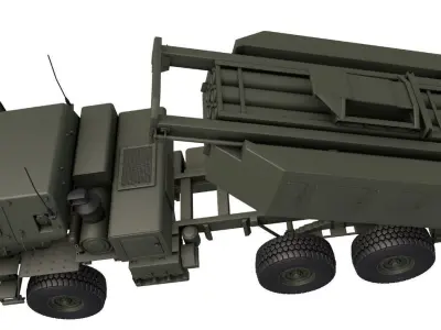 M142 HIMARS Multiple Rocket Launcher 3D model purchase