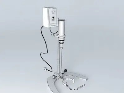 Paint disperser 1 3D model