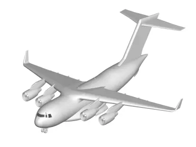 Boeing C-17 Globemaster III 3D model purchase