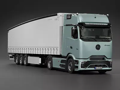 2025 Mercedes-Benz Actros L GigaSpace 3D model