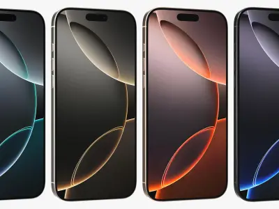 Apple iPhone 16 Pro Max 3D model