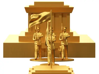 Ho Chi Minh Mausoleum 3D print model