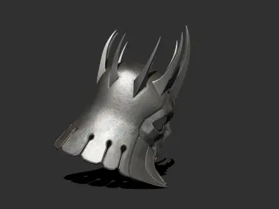 Helmet concept from Witcher 3 3D model