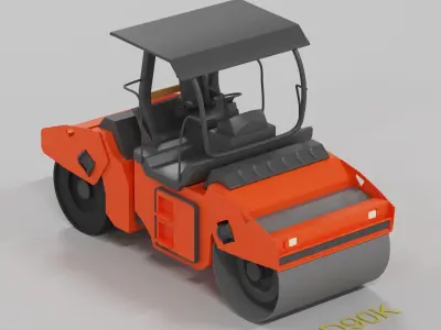 Hamm HD 90K Wirtgen Group 3D model
