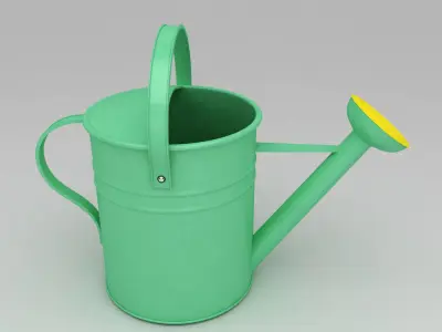 Gardening water can 3d model 3D model