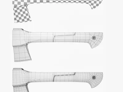 Industrial Tools Kit Collection 3D Model 3D model