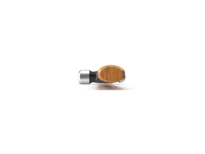 SO 16 Ounce Ballpen Hickory Hammer Low-poly 3D model