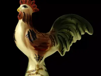 chicken Free low-poly 3D model