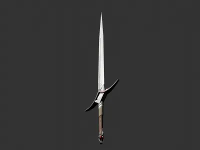 sword 3D model 16