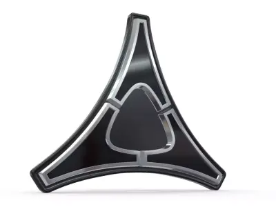 Dodge new Logo 3D model by 3dlogoman
