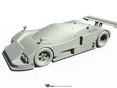 Mazda 767b  3D model