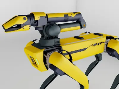 Professional Dog Machine Spot 3D model