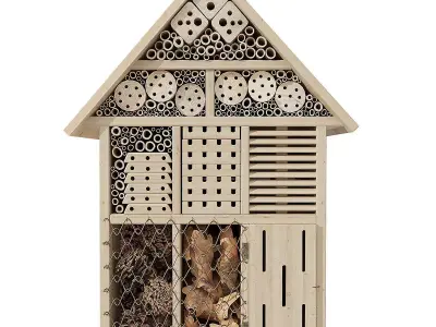 Bee Hotel 3D model