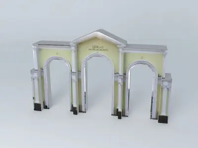 Ekaterinburg Gorky Park Mayakovsky Free 3D model