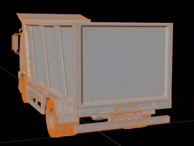 Isuzu Giga Tractor Tipper Truck 3D model