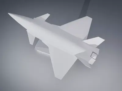 Bayraktar KIZILELMA  3D print model